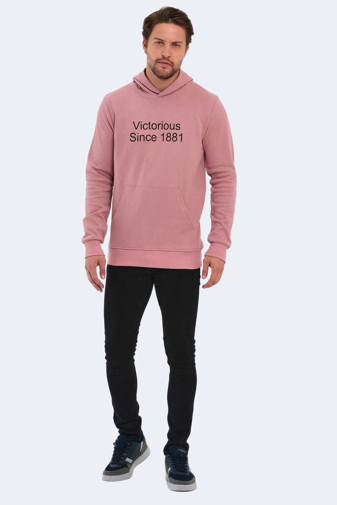 Slazenger BARNA Erkek Sweatshirt Pudra