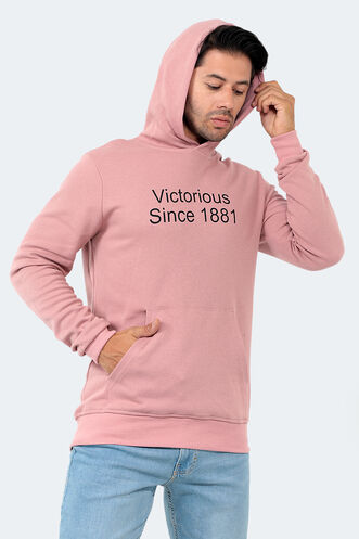 Slazenger BARNA Erkek Pudra Sweatshırt - Thumbnail