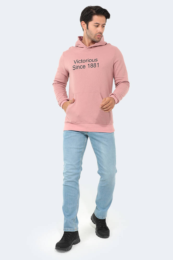 Slazenger BARNA Erkek Pudra Sweatshırt