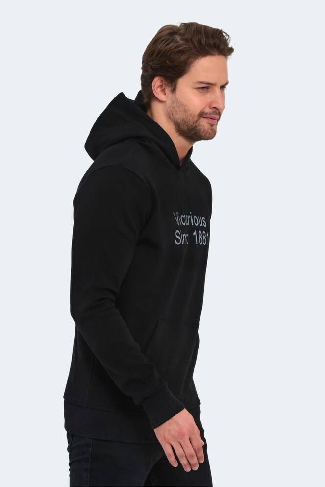 Slazenger BARNA Erkek Sweatshirt Siyah