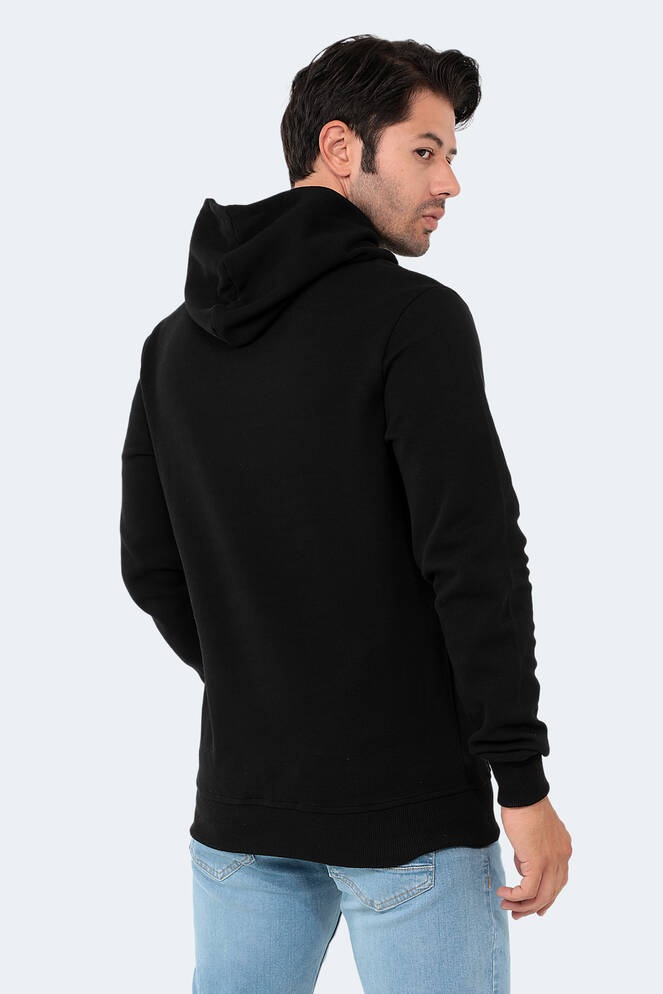 Slazenger BARNA Erkek Siyah Sweatshırt