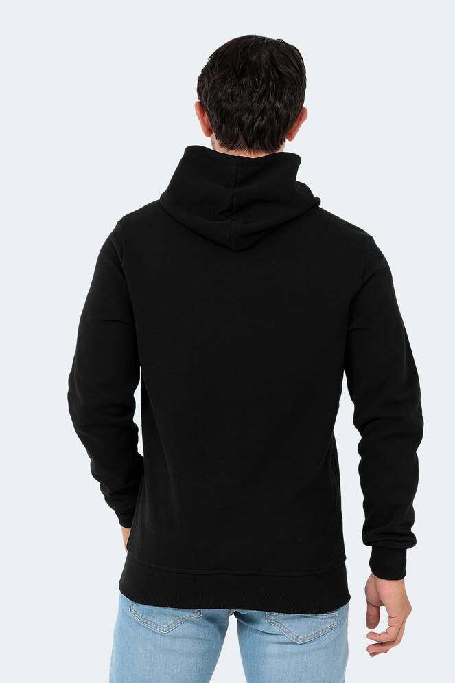 Slazenger BARNA Erkek Siyah Sweatshırt