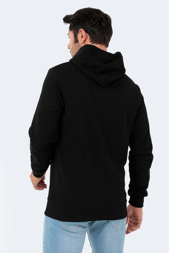 Slazenger BARNA Erkek Siyah Sweatshırt