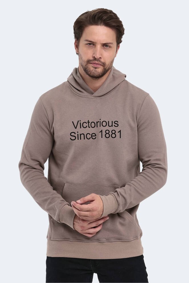 Slazenger BARNA Erkek Sweatshirt Taş Gri