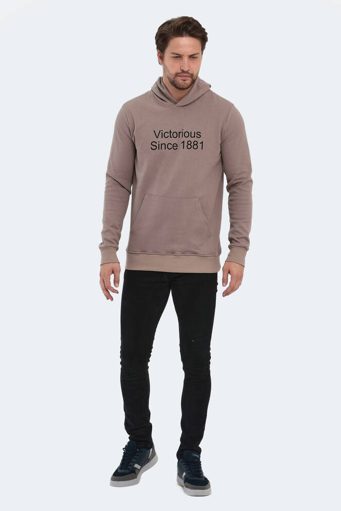 Slazenger BARNA Erkek Sweatshirt Taş Gri