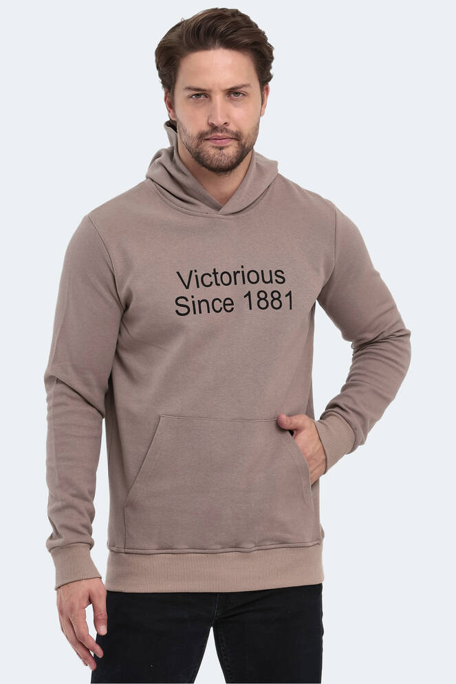 Slazenger BARNA Erkek Sweatshirt Taş Gri
