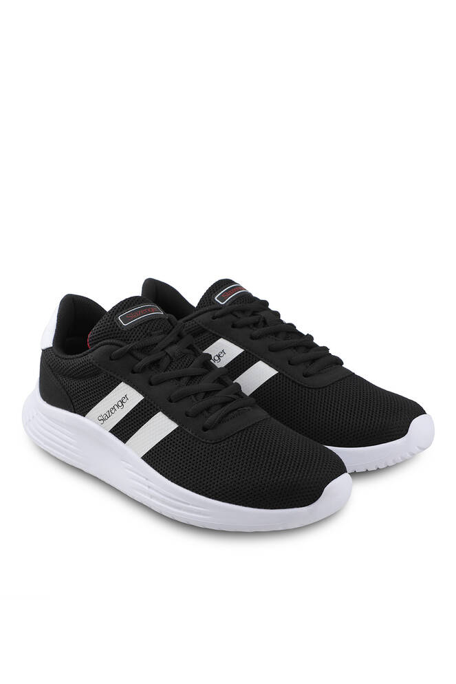 Slazenger BARREL Sneaker Women's Shoes Black - White