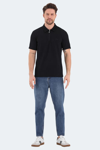 Slazenger BARRIER Men's T-Shirt Black - Thumbnail