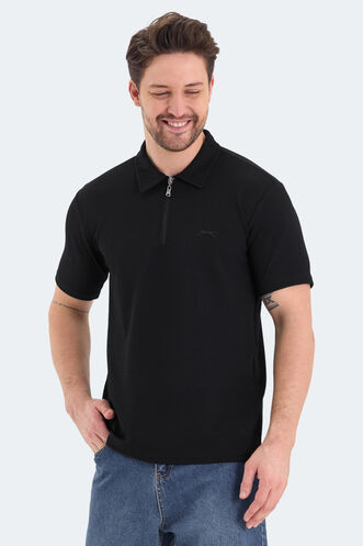 Slazenger BARRIER Men's T-Shirt Black - Thumbnail