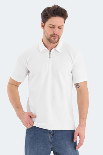 Slazenger BARRIER Men's T-Shirt Ecru - Thumbnail