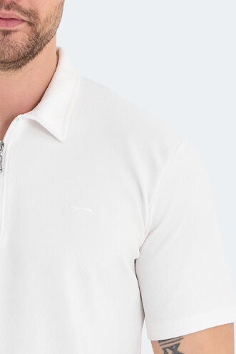 Slazenger BARRIER Men's T-Shirt Ecru - Thumbnail