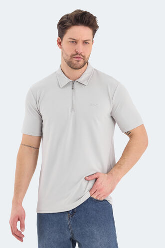 Slazenger BARRIER Men's T-Shirt Grey - Thumbnail