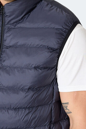 Slazenger BARROS Erkek Şişme Lacivert Yelek - Thumbnail