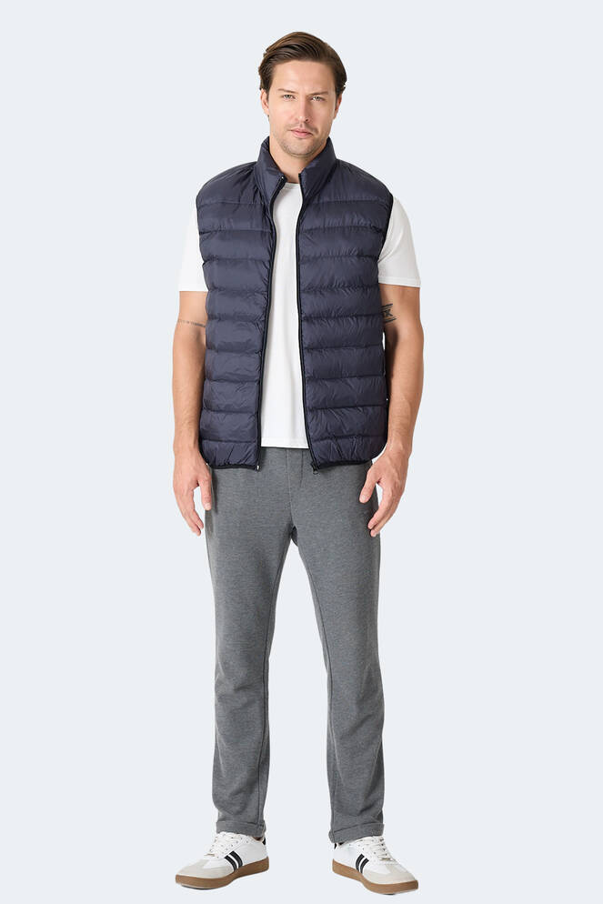 Slazenger BARROS Erkek Şişme Lacivert Yelek