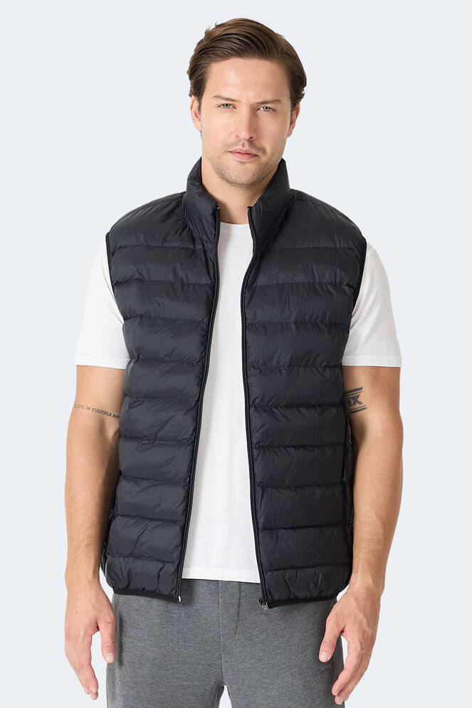 Slazenger BARROS Erkek Şişme Siyah Yelek