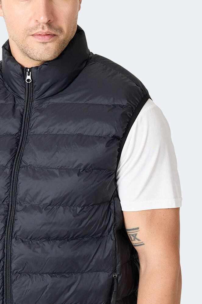 Slazenger BARROS Erkek Şişme Siyah Yelek