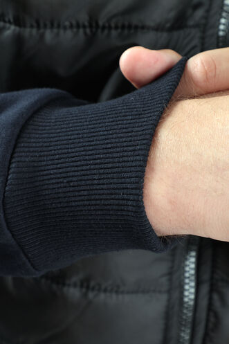 Slazenger BASIL Erkek Sweatshirt Lacivert - Thumbnail