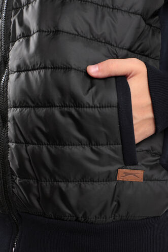 Slazenger BASIL Erkek Sweatshirt Lacivert - Thumbnail