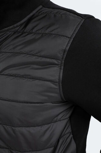 Slazenger BASIL Erkek Sweatshirt Siyah - Thumbnail