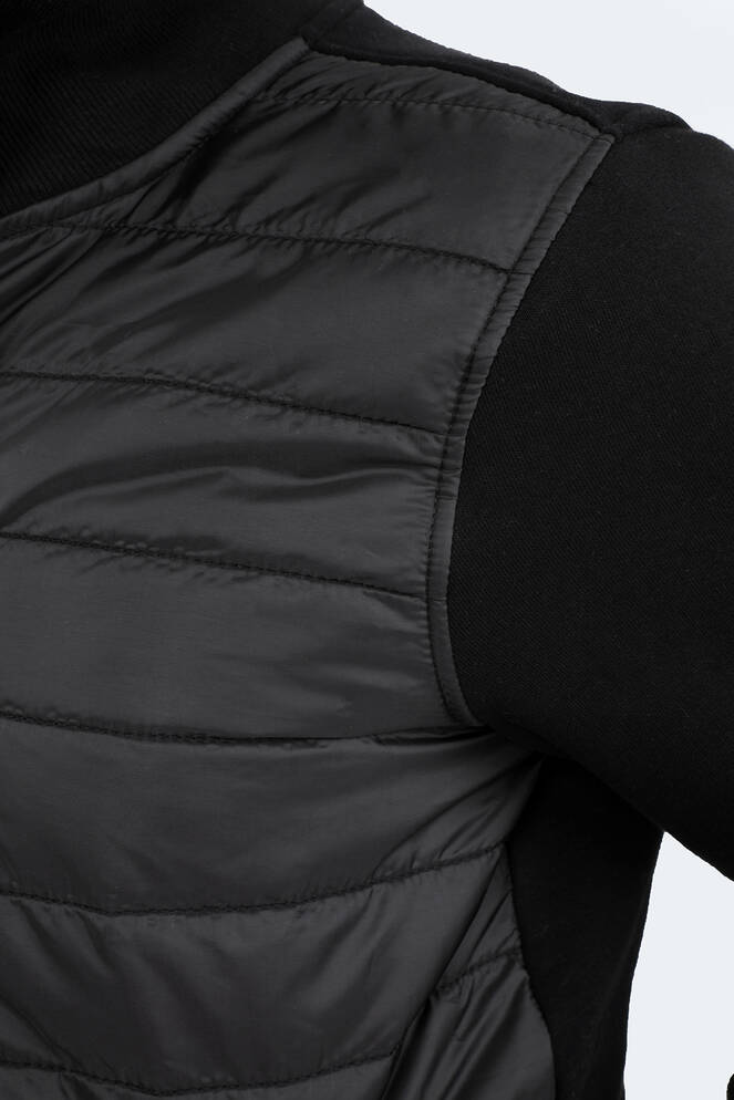 Slazenger BASIL Erkek Sweatshirt Siyah