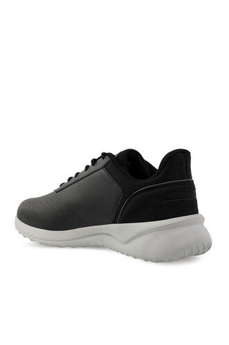 Slazenger BASKET Sneaker Men's Shoes Black - Gray - Thumbnail