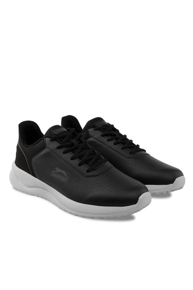 Slazenger BASKET Sneaker Men's Shoes Black - Gray