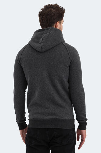 Slazenger BASS Men's Sweatshirt Anthracite - Thumbnail