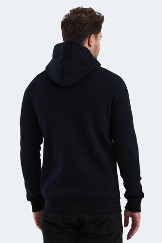 Slazenger BASS Men's Sweatshirt Navy - Thumbnail