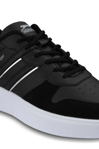 Slazenger BERRY Sneaker Erkek Ayakkabı Siyah - Beyaz - Thumbnail