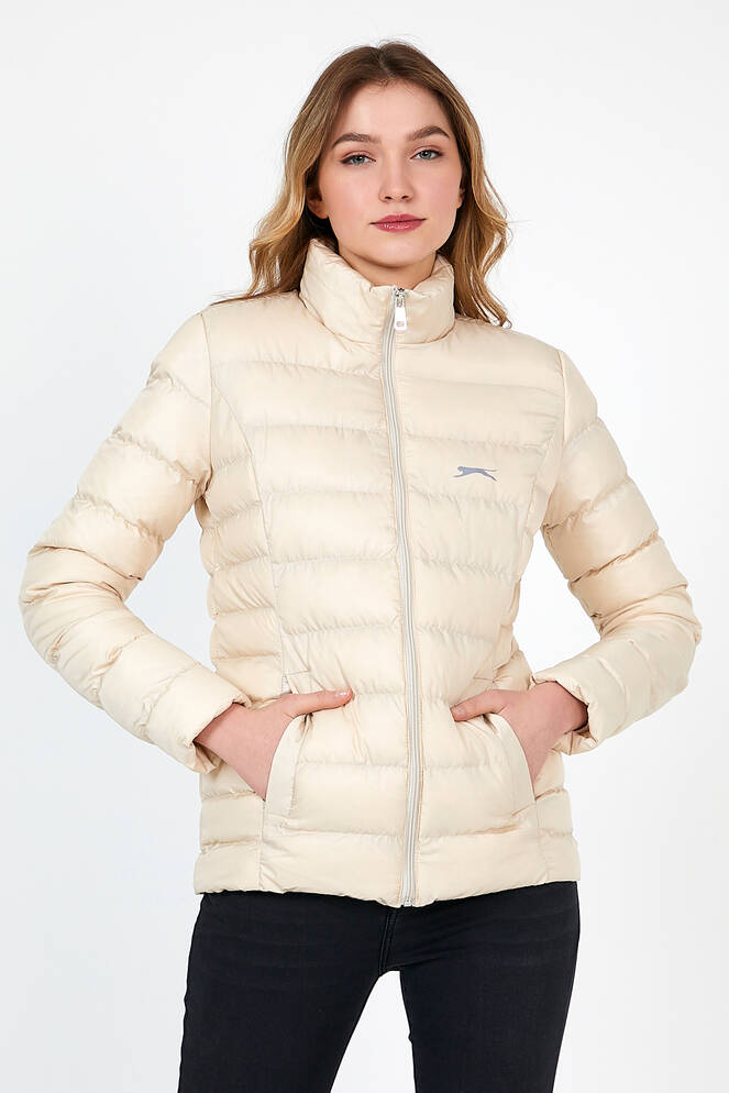 Slazenger BLOCKY Erkek Mont & Ceket Bej