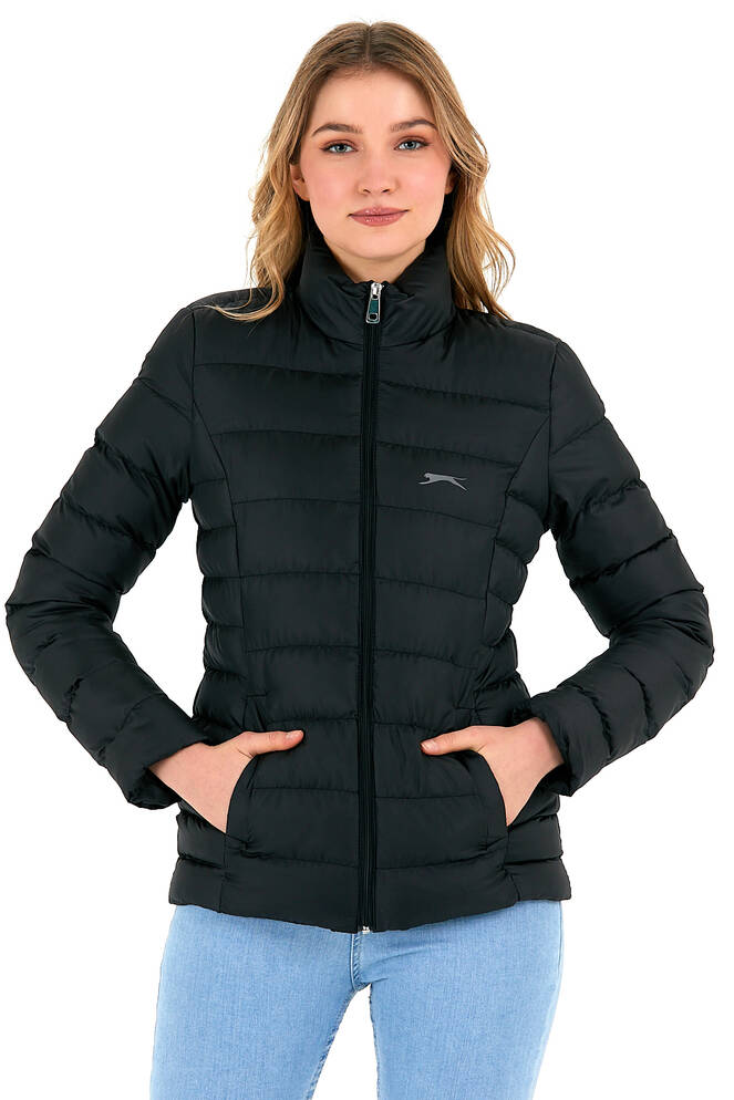 Slazenger BLOCKY Erkek Mont & Ceket Siyah