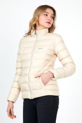 Slazenger BLOCKY Men's Coat & Jacket Beige - Thumbnail