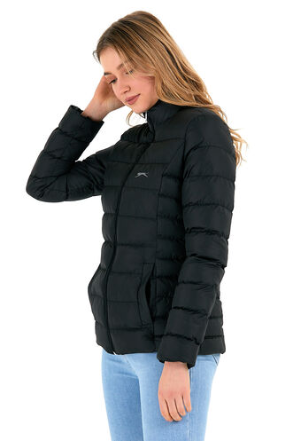 Slazenger BLOCKY Men's Coat & Jacket Black - Thumbnail