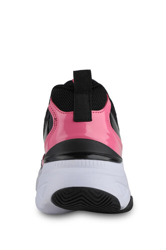 Slazenger BLOSSOM Sneaker Kadın Ayakkabı Siyah - Fuşya - Thumbnail