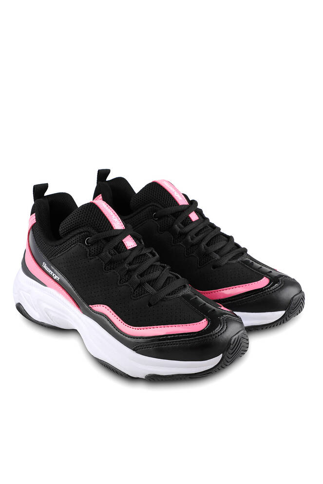 Slazenger BLOSSOM Sneaker Women's Shoes Black - Fuchsia