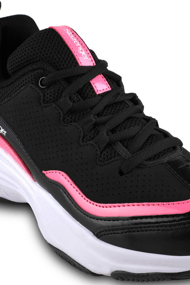 Slazenger BLOSSOM Sneaker Women's Shoes Black - Fuchsia