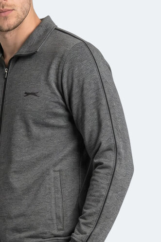 Slazenger BLOWBACK Erkek Slim Fit Antrasit Eşofman Takımı - Thumbnail