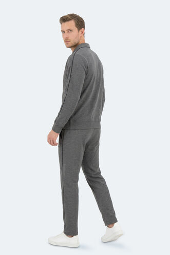 Slazenger BLOWBACK Erkek Slim Fit Antrasit Eşofman Takımı - Thumbnail