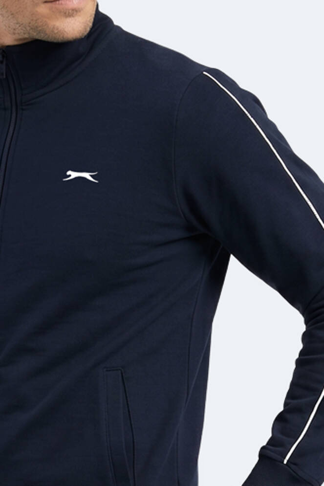 Slazenger BLOWBACK Erkek Slim Fit Lacivert Eşofman Takımı
