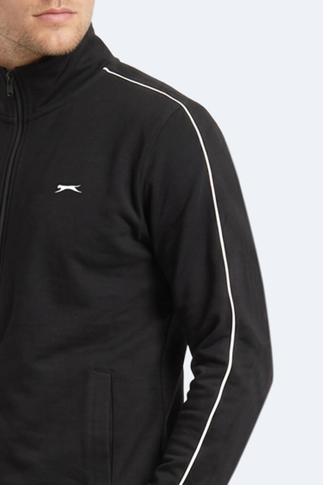 Slazenger BLOWBACK Erkek Slim Fit Siyah Eşofman Takımı