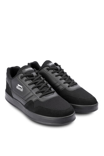 Slazenger BODY Sneaker Erkek Ayakkabı Siyah - Siyah - Thumbnail