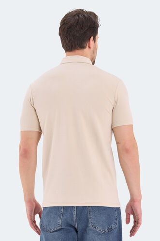 Slazenger BOLT Men's T-Shirt Beige - Thumbnail