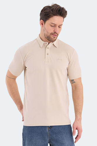 Slazenger BOLT Men's T-Shirt Beige - Thumbnail