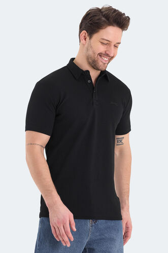 Slazenger BOLT Men's T-Shirt Black - Thumbnail