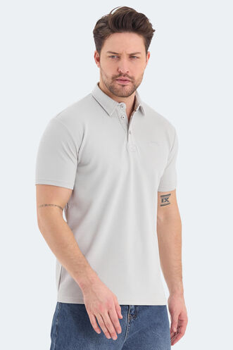 Slazenger BOLT Men's T-Shirt Grey - Thumbnail