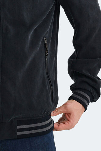 Slazenger BOMBERS Men's Coat & Jacket Dark Gray - Thumbnail