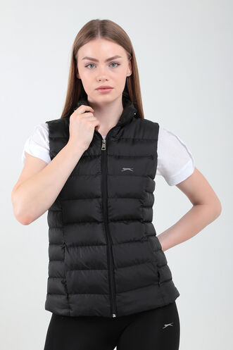 Slazenger BONY Women's Vest Black - Thumbnail