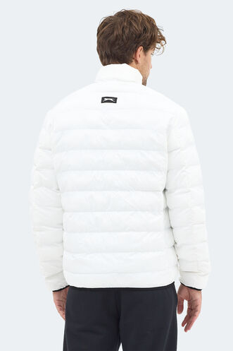 Slazenger BRAUM Erkek Şişme Ekru Mont & Kaban - Thumbnail