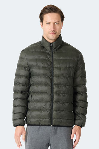 Slazenger - Slazenger BRAUM Erkek Şişme Haki Mont & Kaban