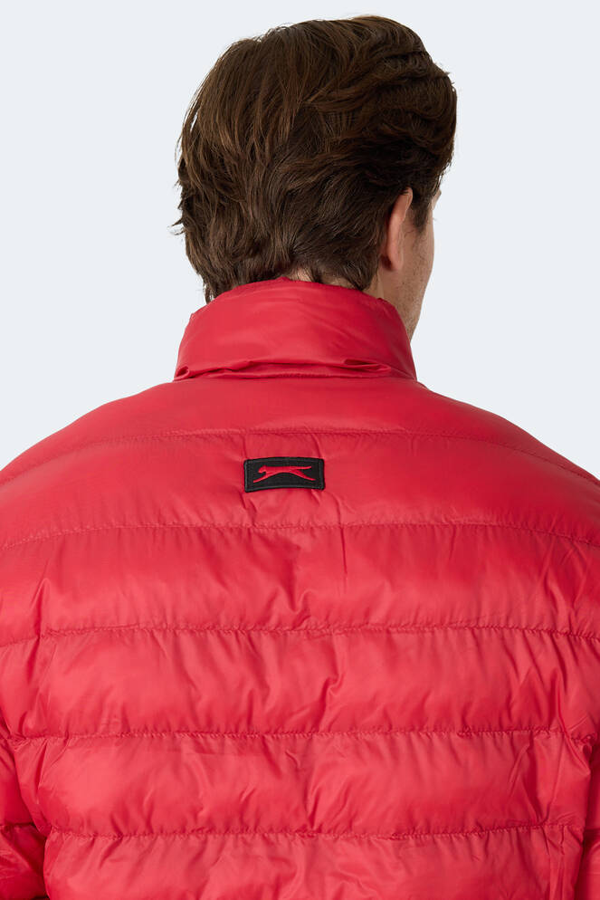Slazenger BRAUM Erkek Şişme Kırmızı Mont & Kaban